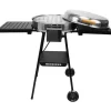 Elektrisk grill 2200W m/vogn&sidebord