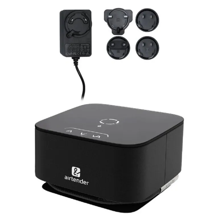 Elektrisk vakumadapter svart