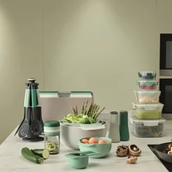 Elevate sage redskapssett 16,5x36 cm grå