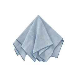 Eline serviett 45x45 cm 2 stk blå/hvit