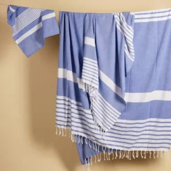 Ella Hamam kjøkkenhåndkle 2 stk 50x70 cm blå