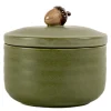 Ellen krukke med lokk 7,5 cm grønn