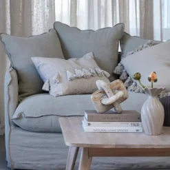 Ellia dekorasjon 15 cm sand