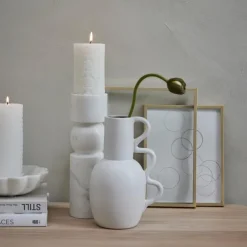 Ellia lysestake 30 cm hvit