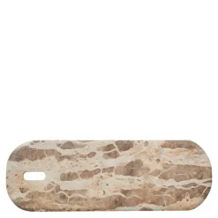 Ellia skjærebrett 60x20 cm sand marmor