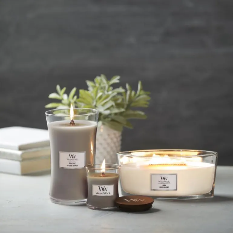 Ellipse duftlys linen