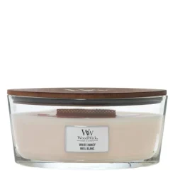 Ellipse duftlys white honey