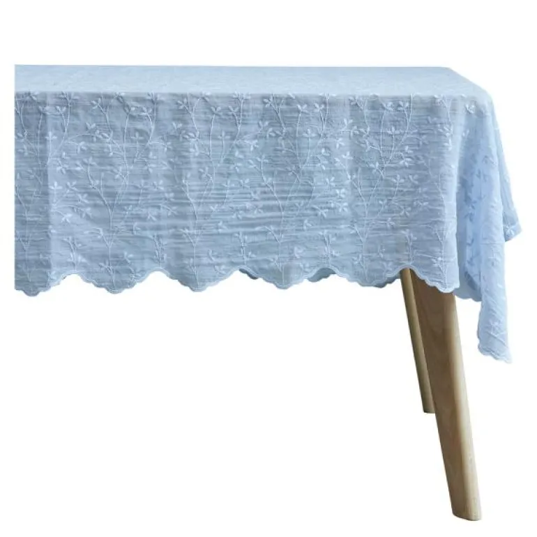 Eloise duk 280x160 cm lyseblå