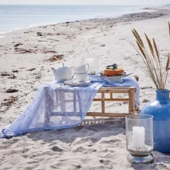 Eloise duk 320x160 cm lyseblå