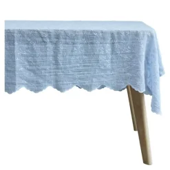 Eloise duk 220x160 cm lyseblå
