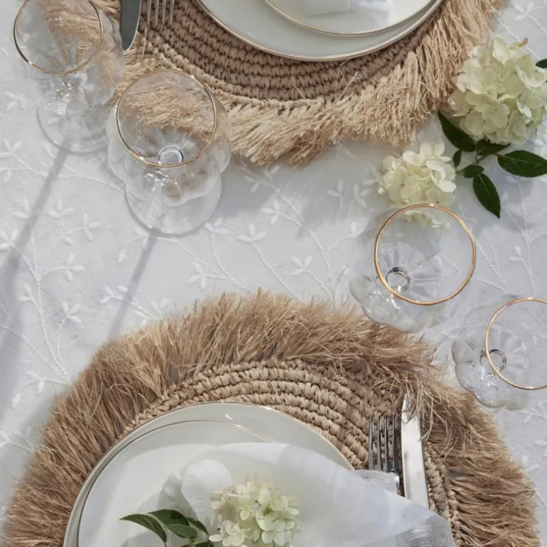 Eloise duk 280x160 cm sand