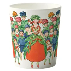 Elsa Beskow august krus 28 cl hvit