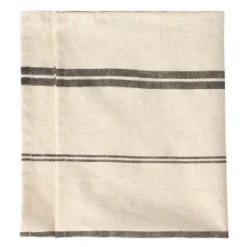 Elsa servietter 45 cm 2 stk natur/svart