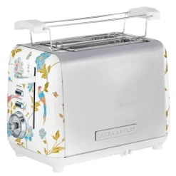 Elveden brødrister 2 skiver white/silver