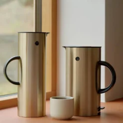 EM77 vannkoker 1,5L børstet messing