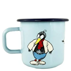 Emaljekopp 37 cl Solan blå