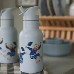 Emil i Lønneberget vannflaske 0,34L lys blå