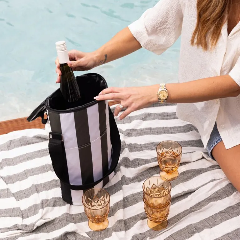 Emilie pledd 170x130 cm grønn/hvit