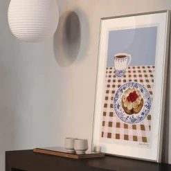 Emma Forsberg poster 50x70 cm raspberry meringue