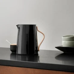 Emma termokanne te 1L svart matt