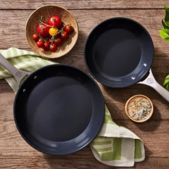 ENSC stekepannesett 2 deler 20+26 cm black