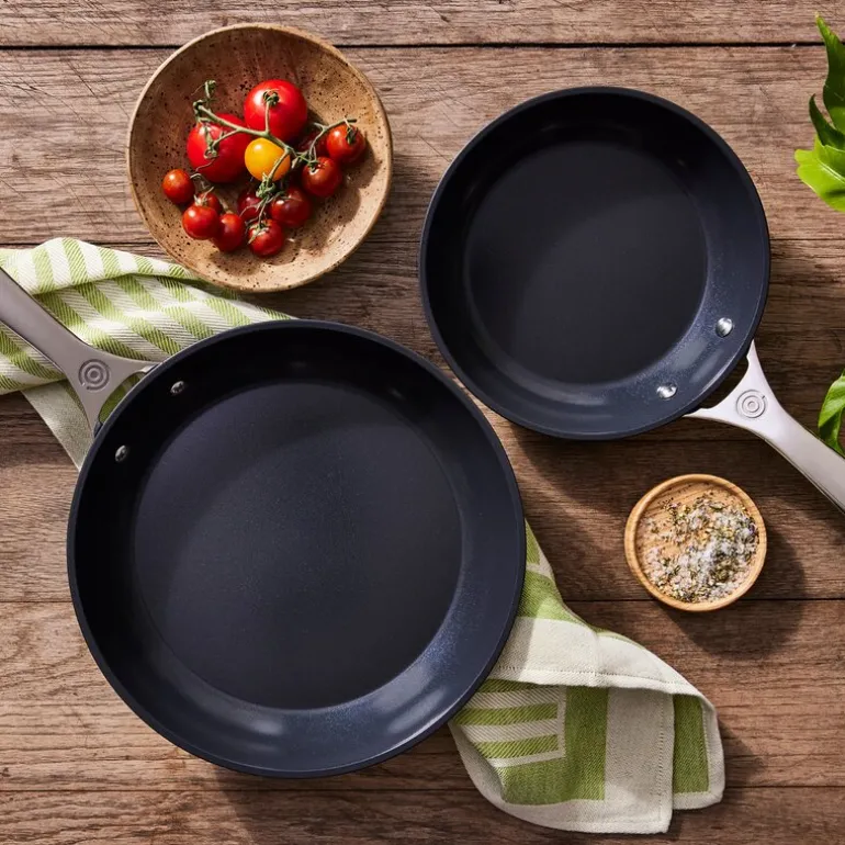 ENSC stekepannesett 2 deler 24+28 cm black