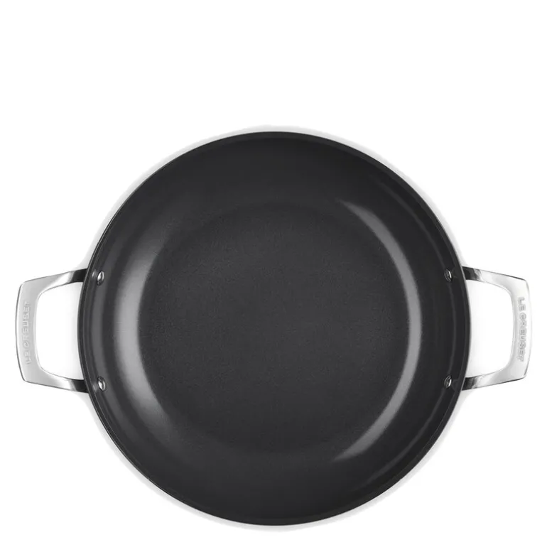 ENSC traktørpanne med glasslokk 3,7L 30 cm black