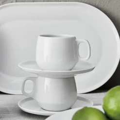 ENSO skål til kopp 15 cm super white