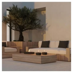 Erica lykt 0,25L svart