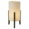 Eruca bordlampe 39 cm brunbeiset/beige tekstil