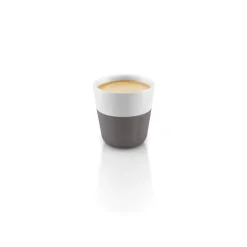 Espresso krus 8 cl 2 stk grå
