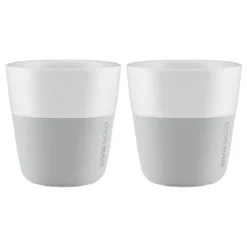 Espresso krus 8 cl 2 stk marmor grå