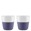 Espresso krus 8 cl 2 stk violet