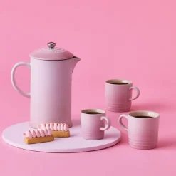 Espressokopp 10 cl shell pink