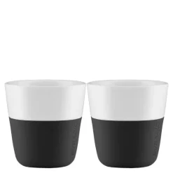 Espressokrus 8 cl 2 stk svart
