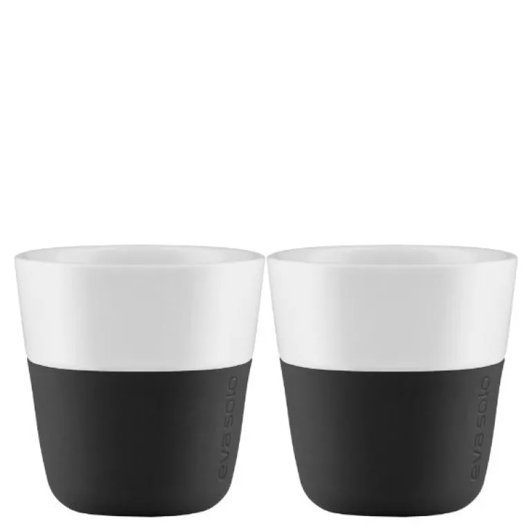 Espressokrus 8 cl 2 stk svart