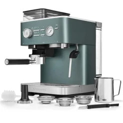 Espressomaskin m/kaffekvern halvautomatisk 5KES6551 juniper