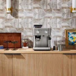 Espressomaskin m/kaffekvern halvautomatisk 5KES6551 rustfritt stål