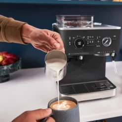 Espressomaskin m/kaffekvern halvautomatisk 5KES6551 cast iron black