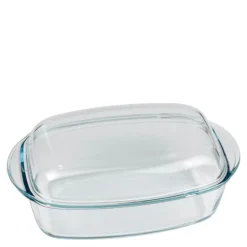 Essentials ildfast form med lokk 4,5L glass