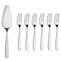 Essentials kakespade + 6 gafler blank