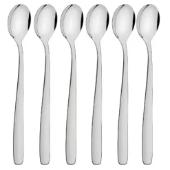 Essentials latteskje 6 stk blank