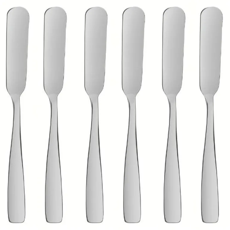Essentials smørekniv 6 stk blank