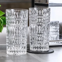 Ethno høye glass 43,4 cl 4 stk