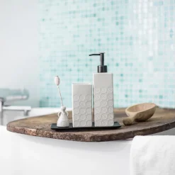 Etno oppvaskbørsteholder 13,5 cm gotlandsgrå