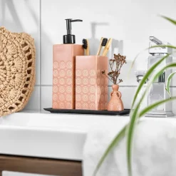 Etno såpepumpe 6x18 cm terra