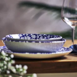 Eton pastatallerken 22,5 cm blå