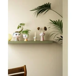 Eva potteskjuler 21 cm blå