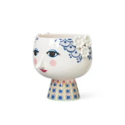 Eva potteskjuler 21 cm blå