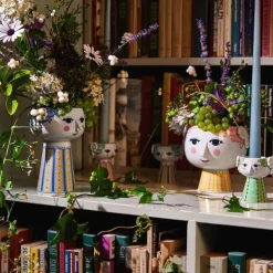 Eva Potteskjuler på fot Ø15,5 cm pink